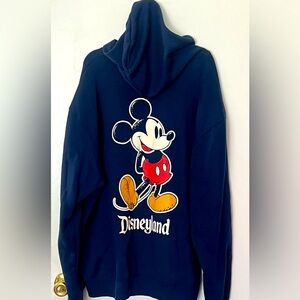 Large zip up Mickey Mouse hoodie